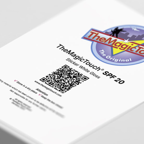 TheMagicTouch Sticker SPF 20 Blanc Brillant